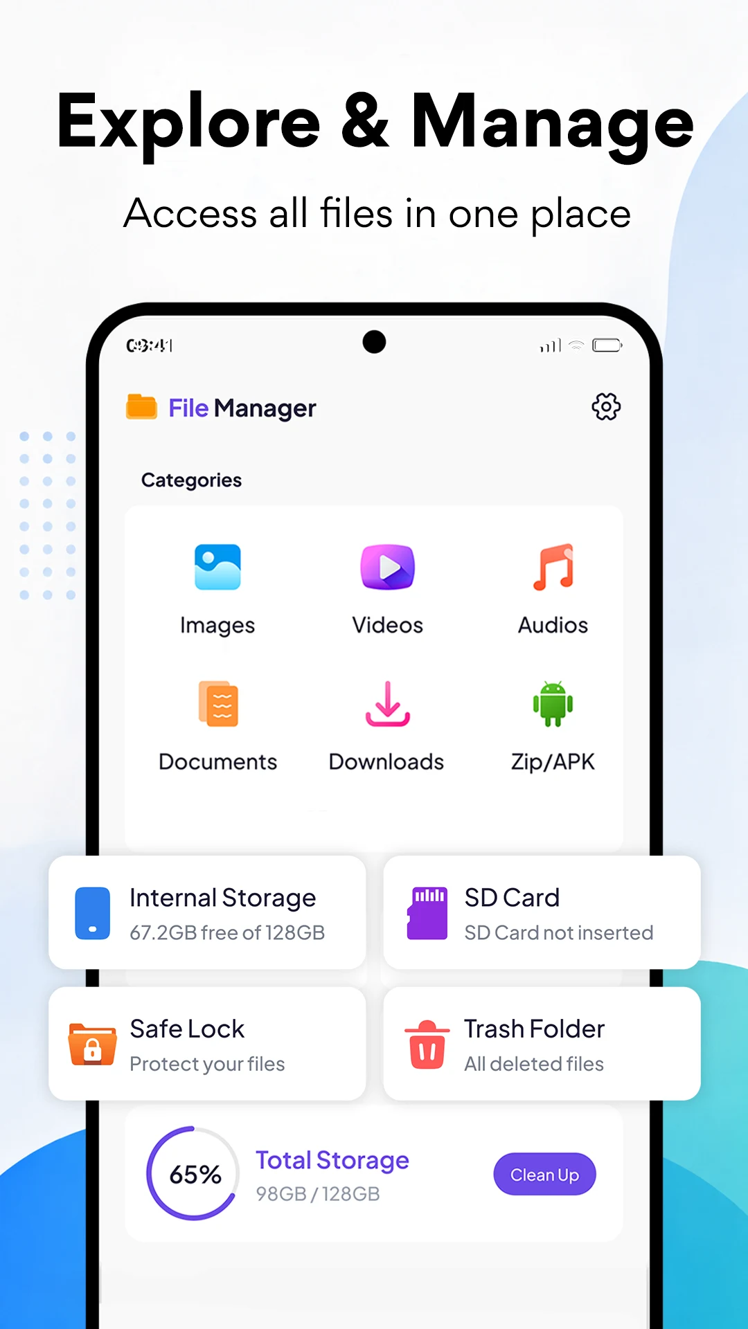 File Manager & Cleaner screenshot
